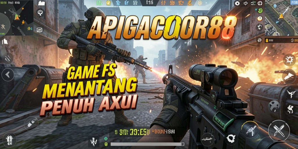 Tampilan gameplay <strong>APIGACOR88</strong> yang mendebarkan saat pertempuran.