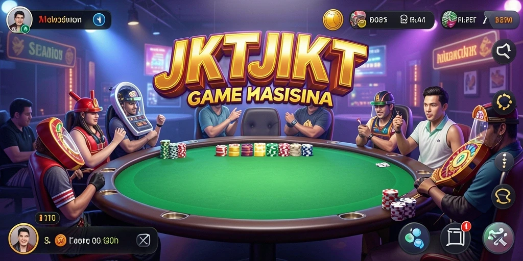 Tampilan gameplay Kasino JKTJKT yang seru dan interaktif.