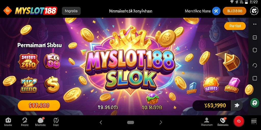 Menampilkan gameplay seru dan fitur menarik di MYSLOT188.