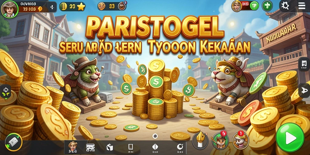 Tampilan gameplay PARISTOGEL yang mendebarkan dan interaktif.