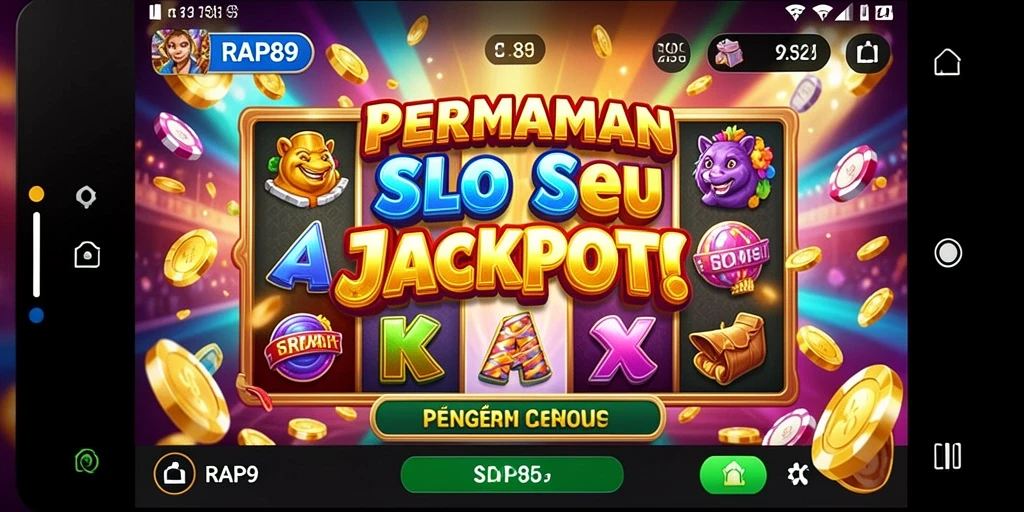 Tampilan grafik menarik dan fitur gameplay slot seru.