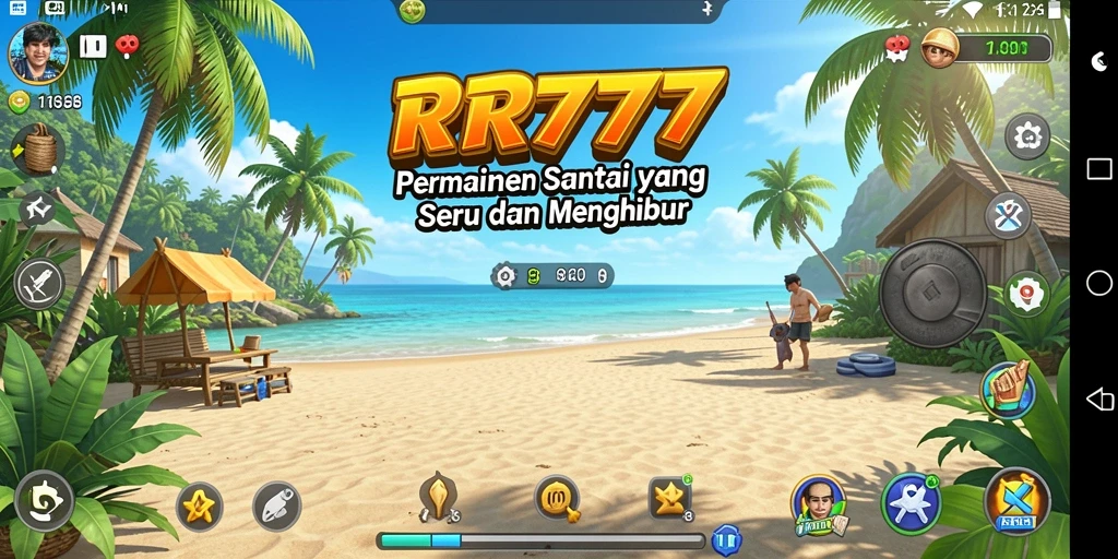 Screenshot utama RR777 menampilkan gameplay seru dan interaksi yang menyenangkan.