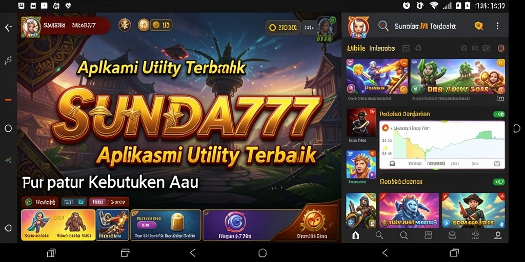 Tampilan antarmuka SUNDA777 yang intuitif dan fungsional.
